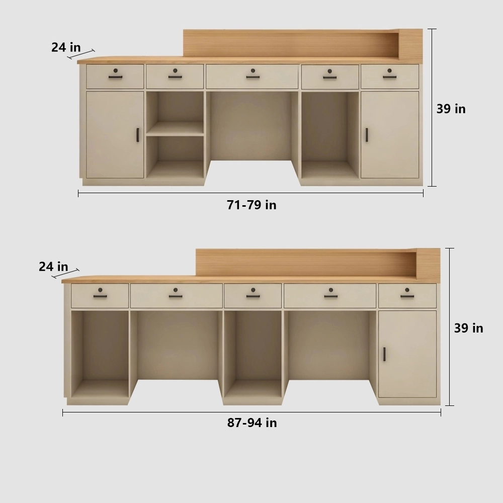 Small Business Cashier Desk & Reception