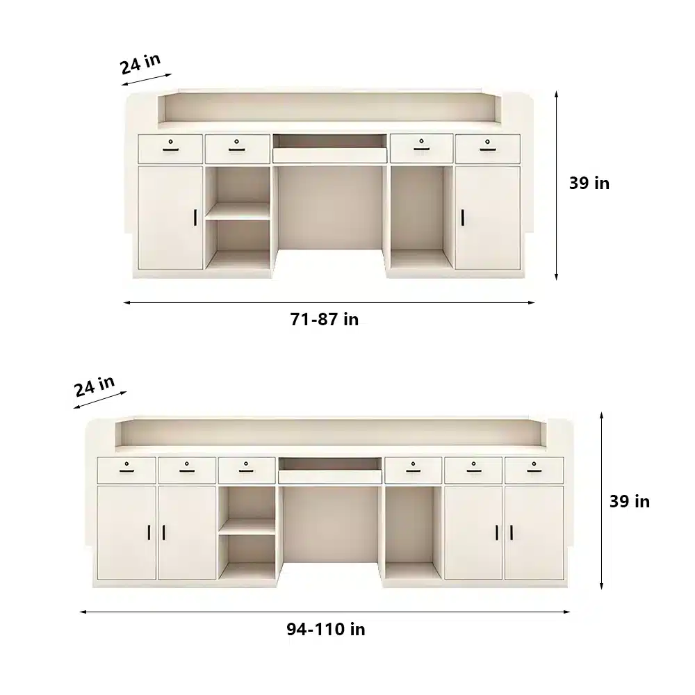 Beauty Salon Reception Desks