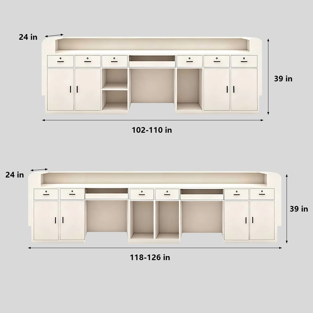 Beauty Salon Reception Desks