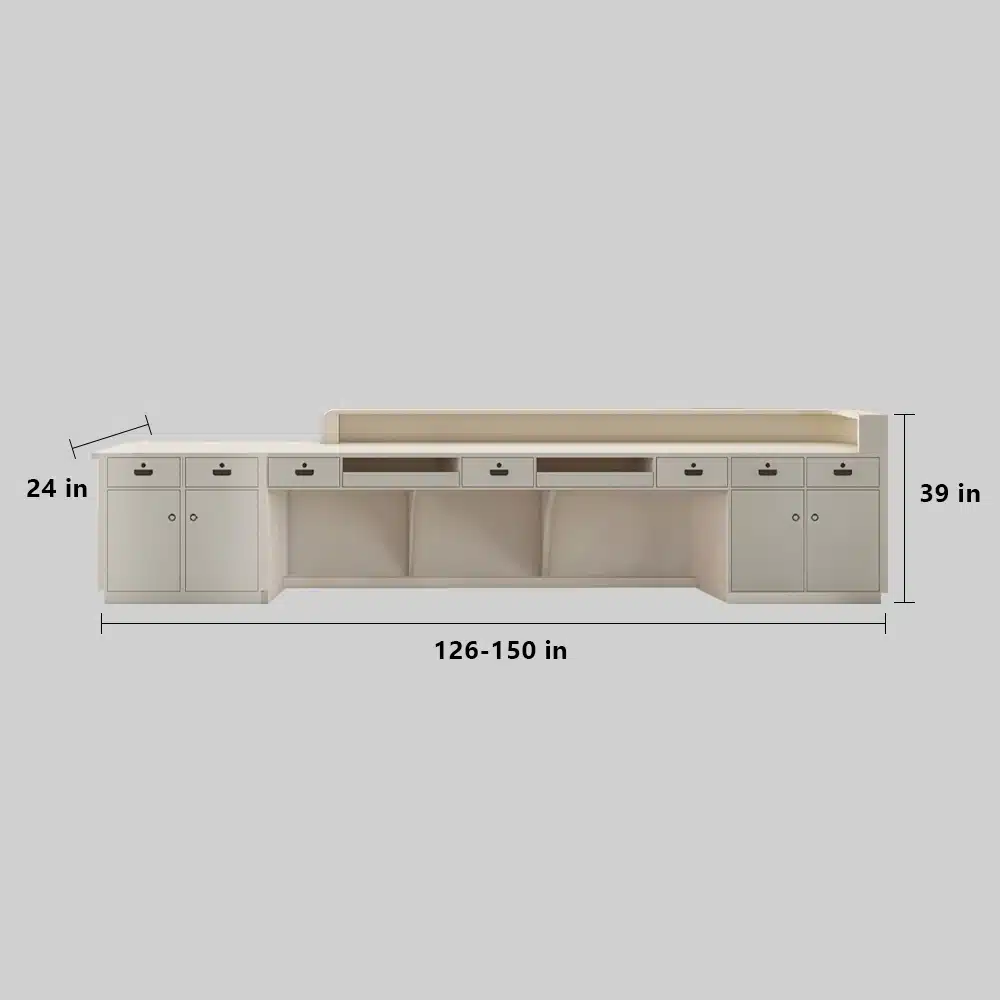 Modern Minimalist Reception Desk Modern Minimalist Reception Desk