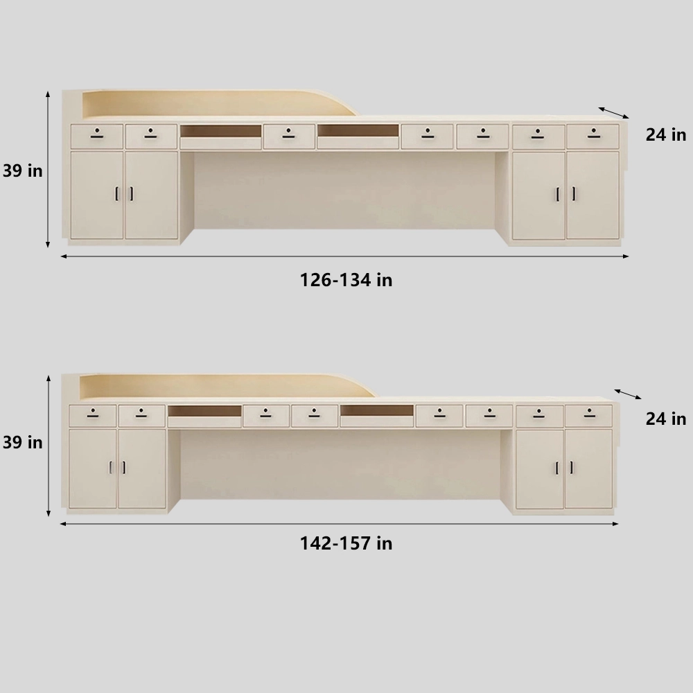 Beauty Salon Reception Desks & Front Desk Counters