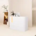 Front Desk Reception Counter for Cashier, Milk Tea & Nail Salons - Customizable Designs