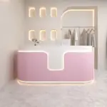 Small Boutique Counters - Modern Clothing Store Cash Desk
