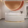 Premium Curved Reception Desks for Dental Clinics &Beauty Salons Premium Curved Reception Desks for Dental Clinics &Beauty Salons