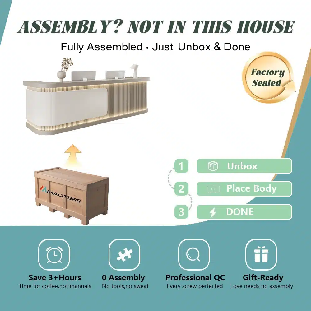 Salon Reception Counters & Corporate Office Front Desks Salon Reception Counters & Corporate Office Front Desks