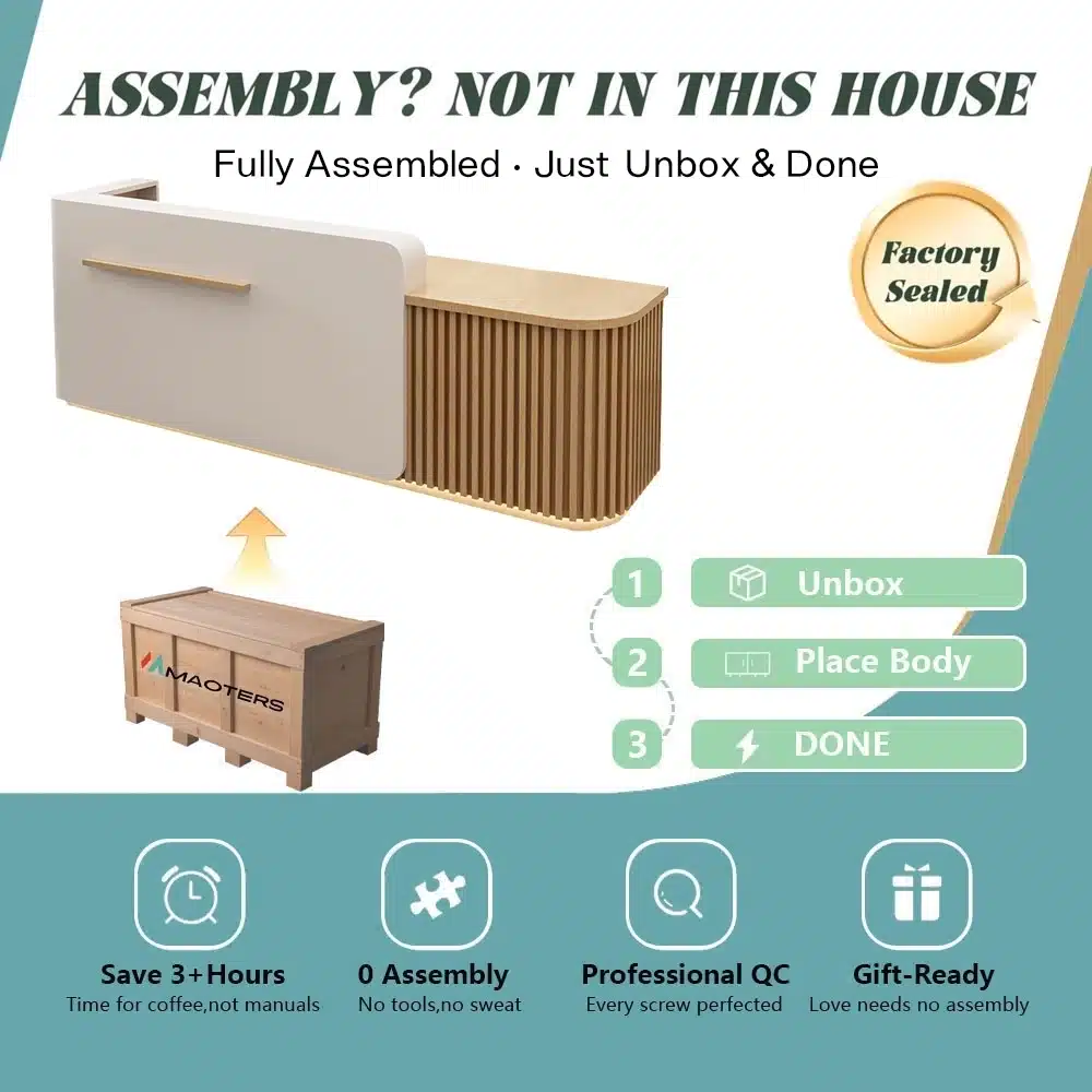 Modern Minimalist Reception Desk Modern Minimalist Reception Desk