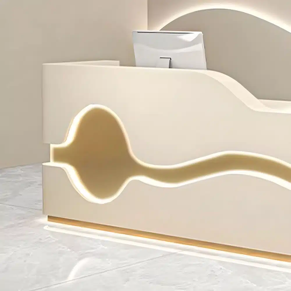 Modern & Luxurious Reception Desks For Beauty Salons And Aesthetic Clinics