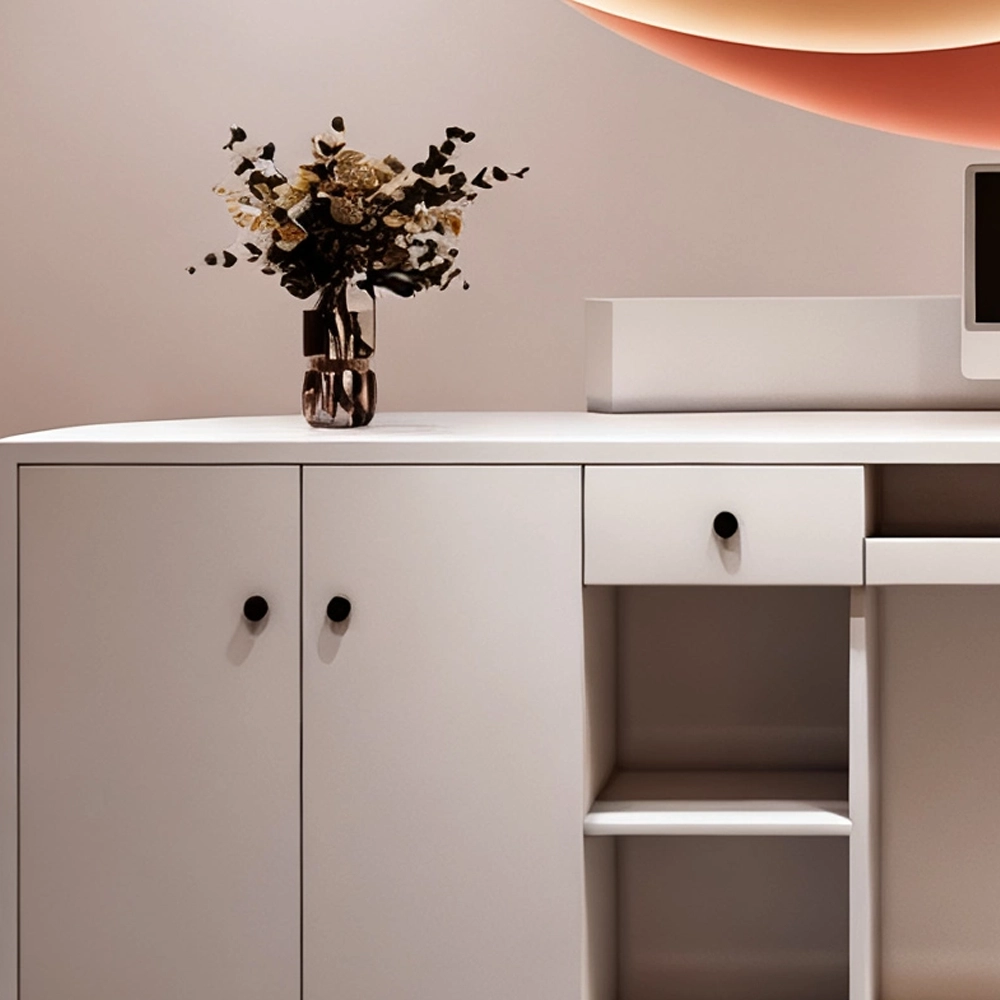 Premium Curved Reception Desks For Dental Clinics &Beauty Salons