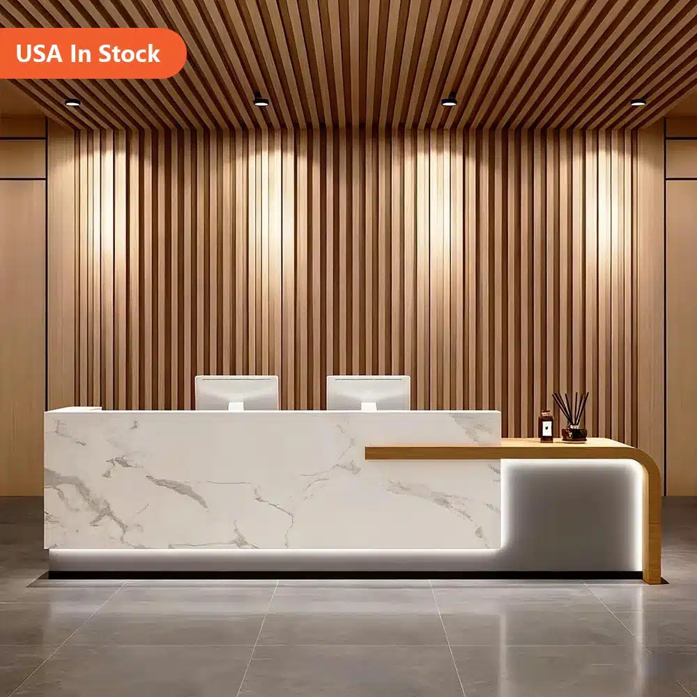 Modern Reception Desks - Office, Hotel & School Front Counter