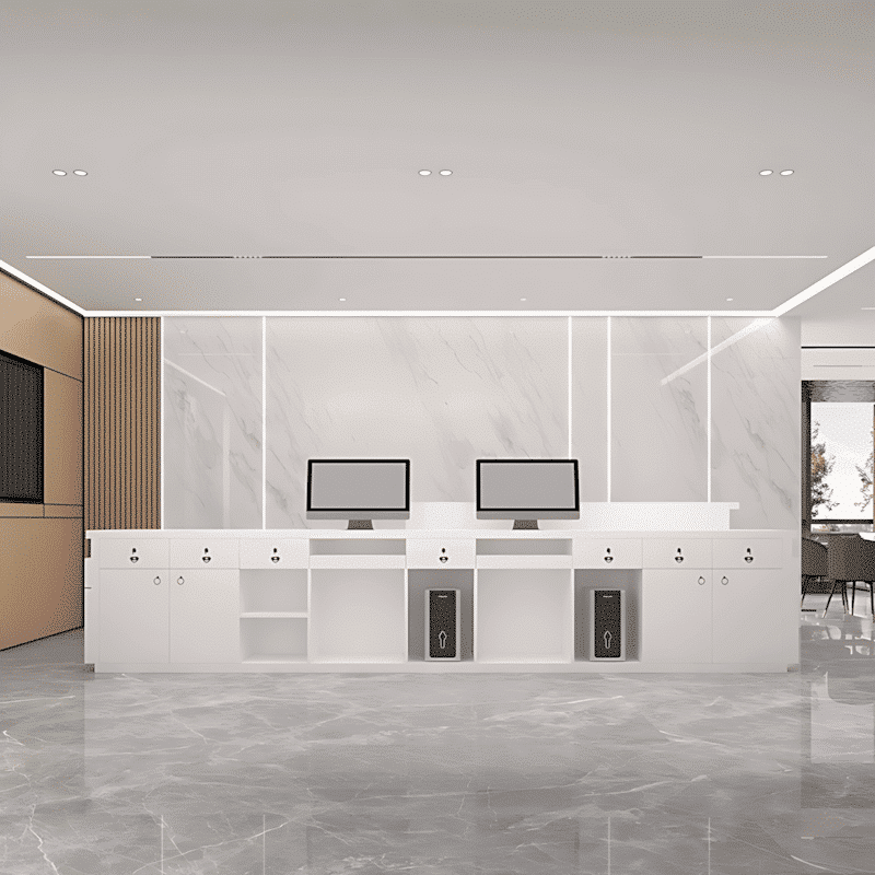 4SimpleModernHigh-endFrontDeskReception.png Simple Modern High-end Front Desk Reception