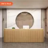 Minimalist Reception Desk - Office Front Desk