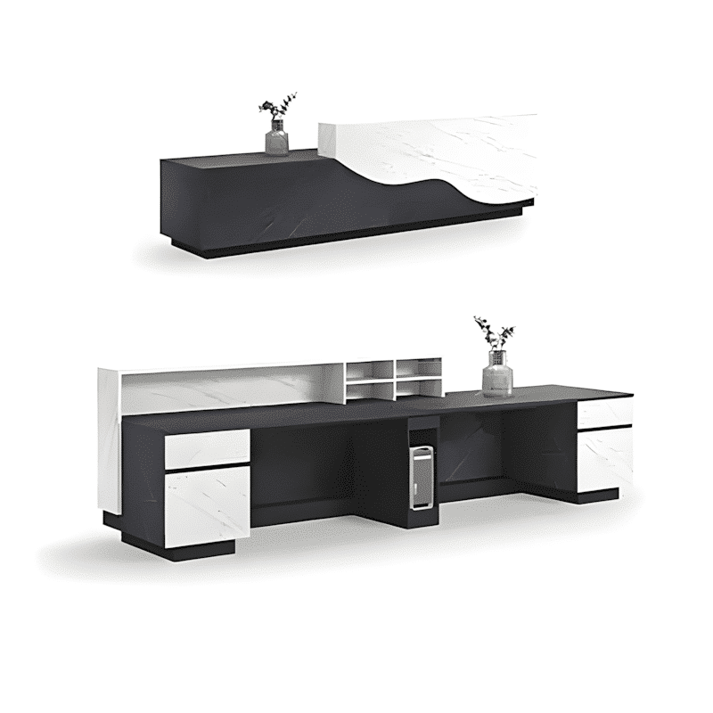 Imitation Marble Front Desk