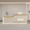 Cream Style Reception Desk - Training Center & Boutique Counter