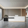 Large Storage Space Entrance Reception Desk - Maoters