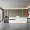 Large Storage Space Entrance Reception Desk - Maoters