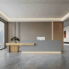 Large Storage Space Entrance Reception Desk - Maoters