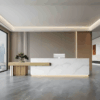 Large Storage Space Entrance Reception Desk - Maoters