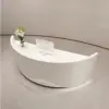Minimalist-Lacquer-Reception-Desk-Curved-Salon-amp-Boutique-Counter-4.webp Minimalist Lacquer Reception Desk - Curved Salon & Boutique Counter