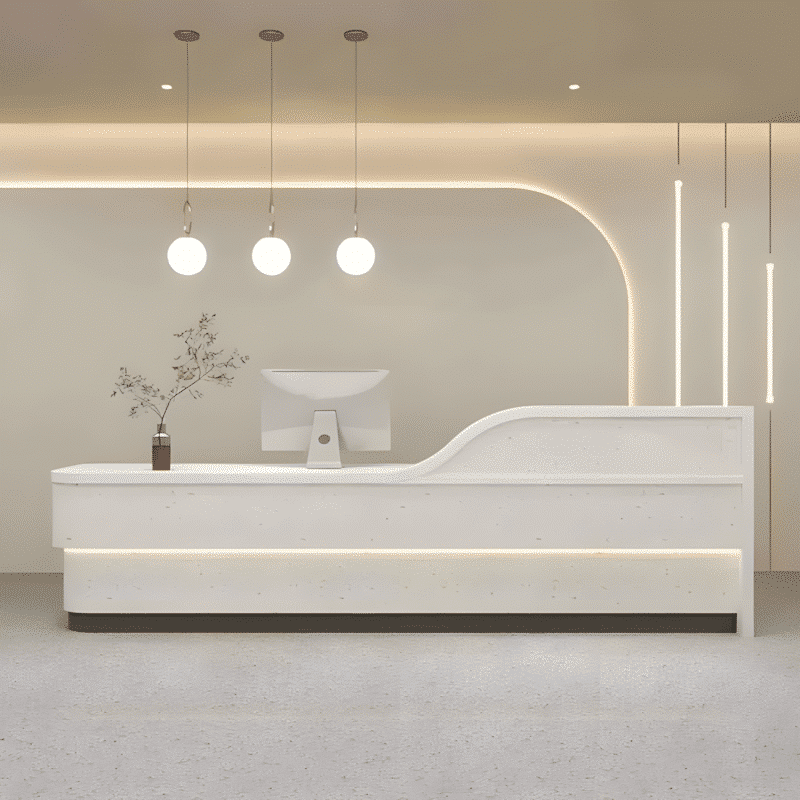 Modern Minimalist Hotel Front Desk - Maoters