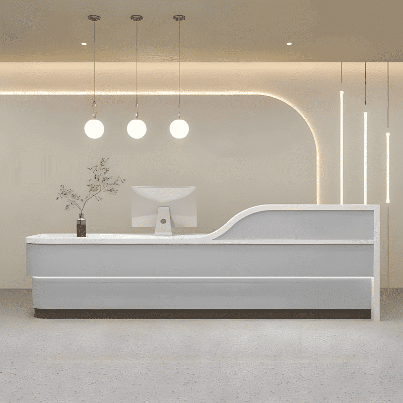 Modern Minimalist Hotel Front Desk - Maoters