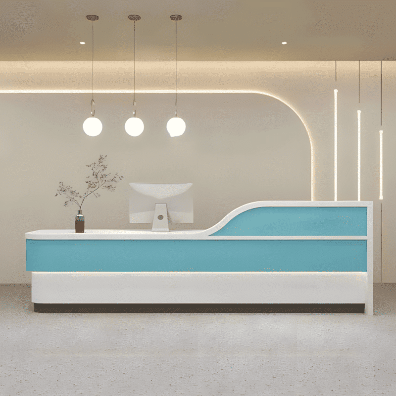 Modern Minimalist Hotel Front Desk - Maoters