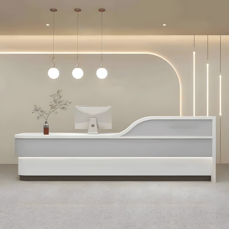 Modern Minimalist Hotel Front Desk - Maoters