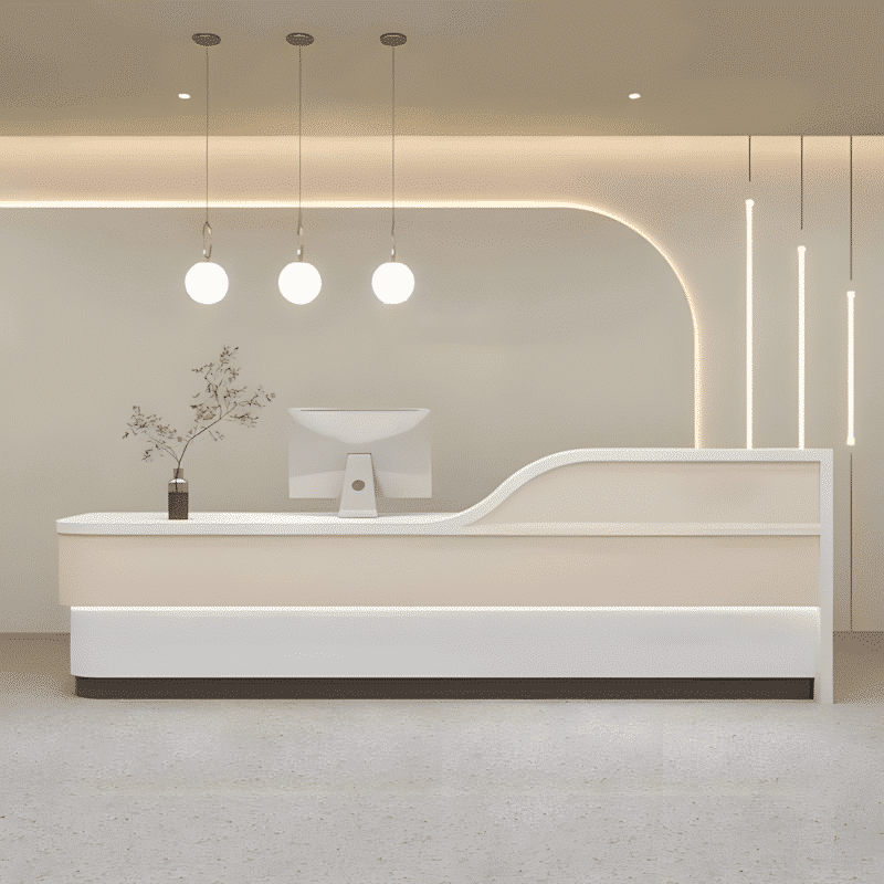 Modern Minimalist Hotel Front Desk - Maoters