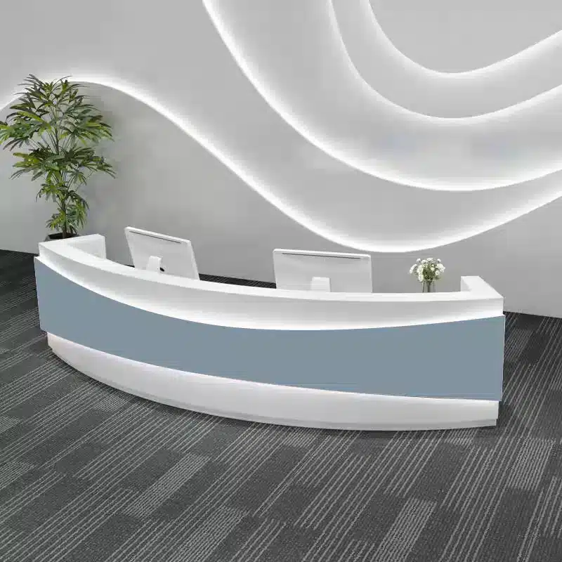 Modern Minimalist Stainless Steel Light Luxury Desk