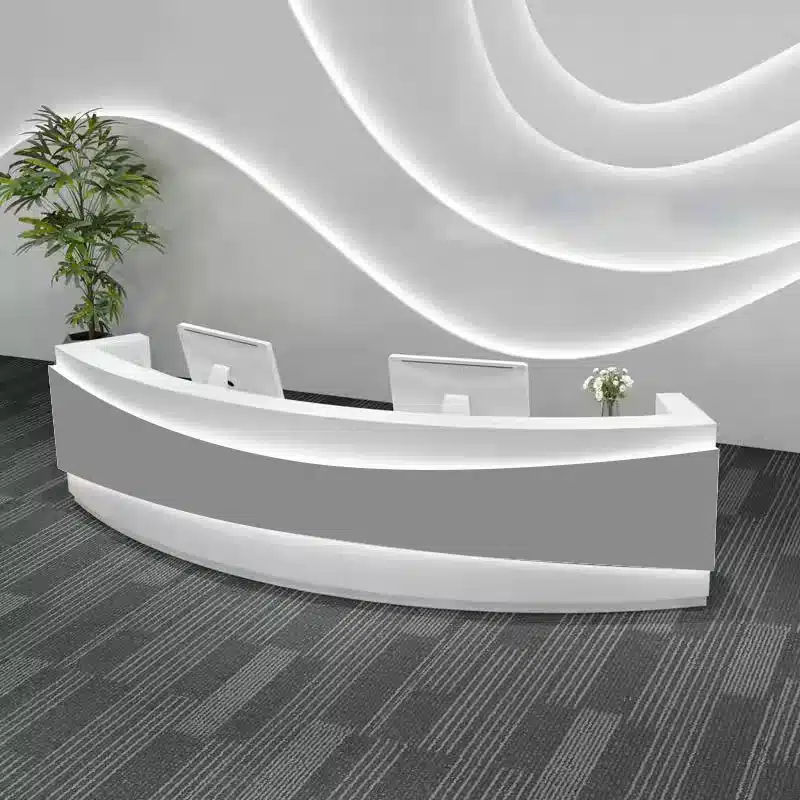 Modern Minimalist Stainless Steel Light Luxury Desk