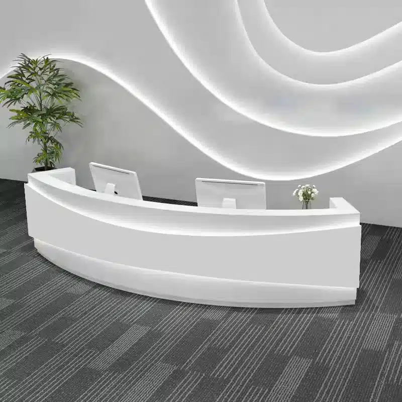 Modern Minimalist Stainless Steel Light Luxury Desk