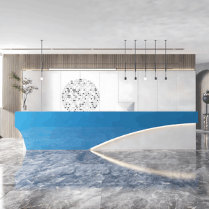 Modern & Simple Company Front Desk - Maoters