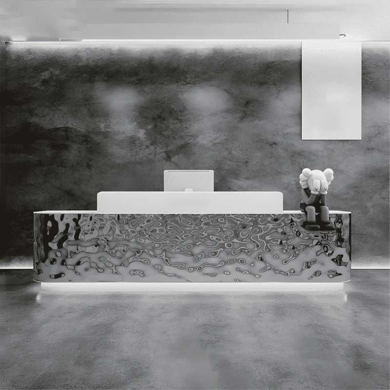 Modern-Stainless-Steel-Front-Desk-–-Sleek-Sturdy-10.png Modern Stainless Steel Front Desk - Sleek & Sturdy