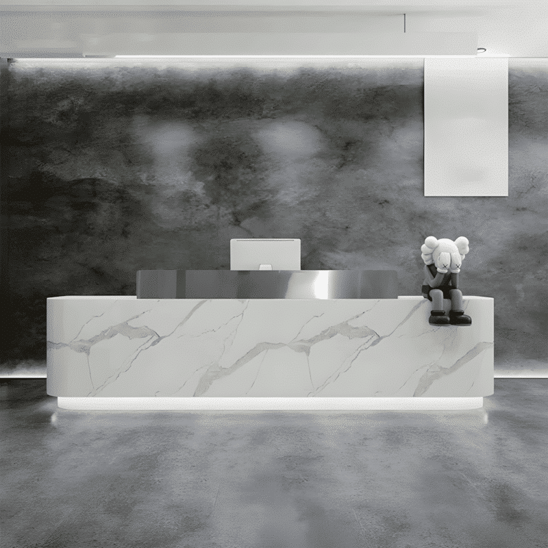 Modern-Stainless-Steel-Front-Desk-–-Sleek-Sturdy-5.png Modern Stainless Steel Front Desk - Sleek & Sturdy