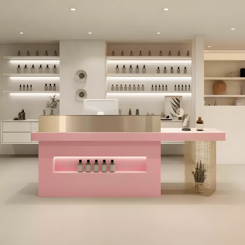 Modern Stylish Reception Cashier Counter