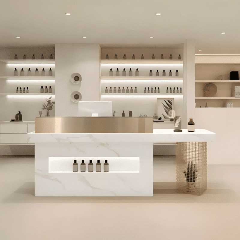 Modern Stylish Reception Cashier Counter