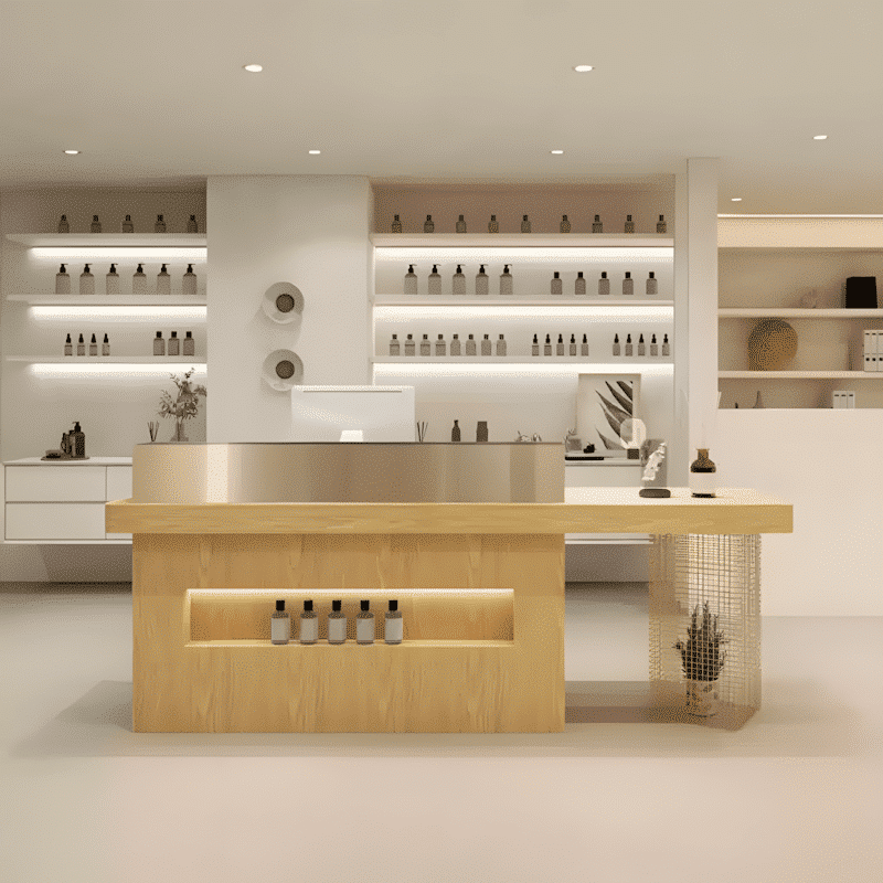 Modern Stylish Reception Cashier Counter