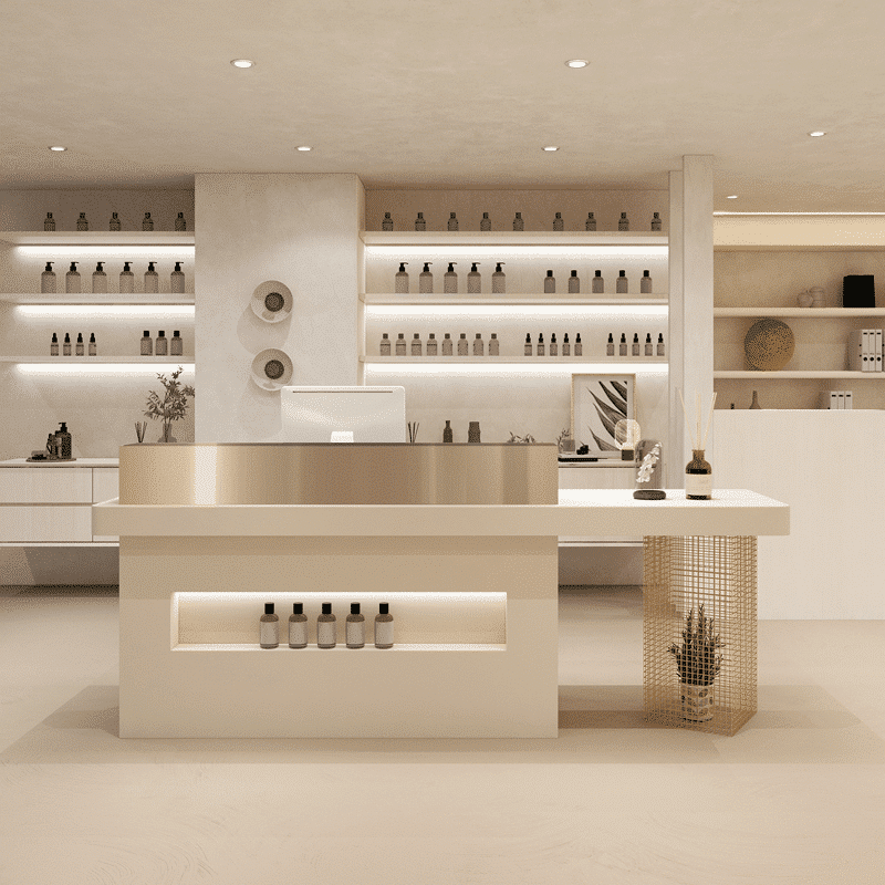 Modern Stylish Reception Cashier Counter