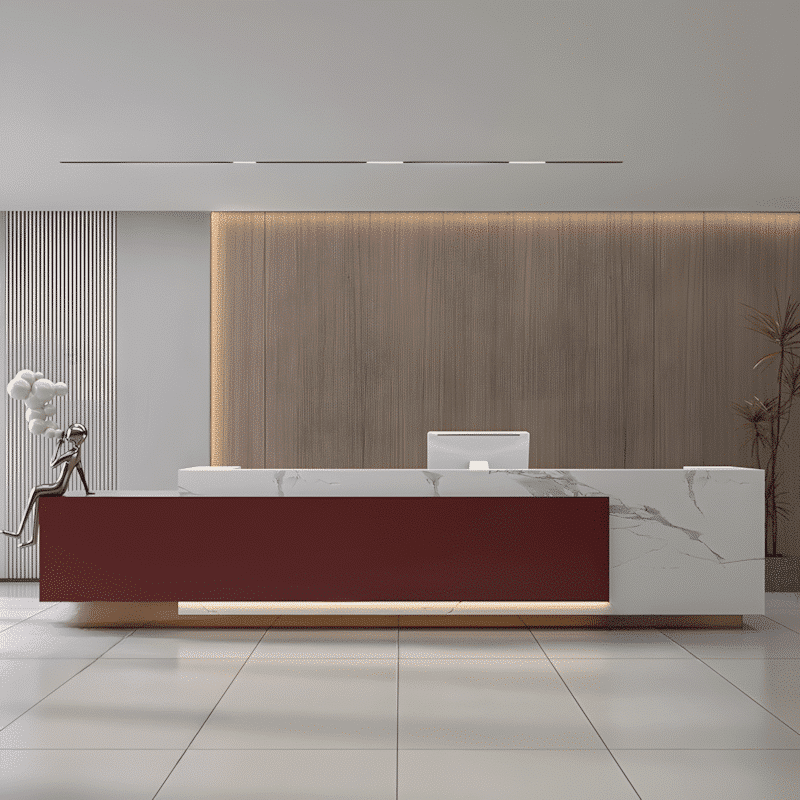 Simple Fashion Reception Desk
