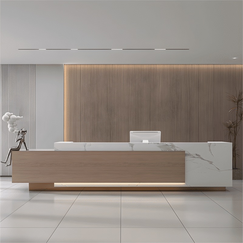 Simple Fashion Reception Desk
