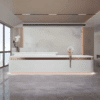 Simple Modern High-end Front Desk Reception