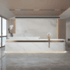 Simple Modern High-end Front Desk Reception