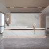 Simple Modern High-end Front Desk Reception