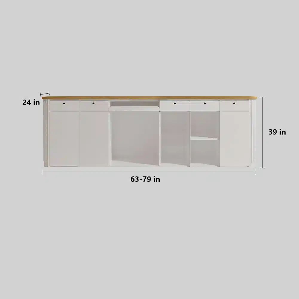 Simple Modern Store Small Lacquered Reception Desk