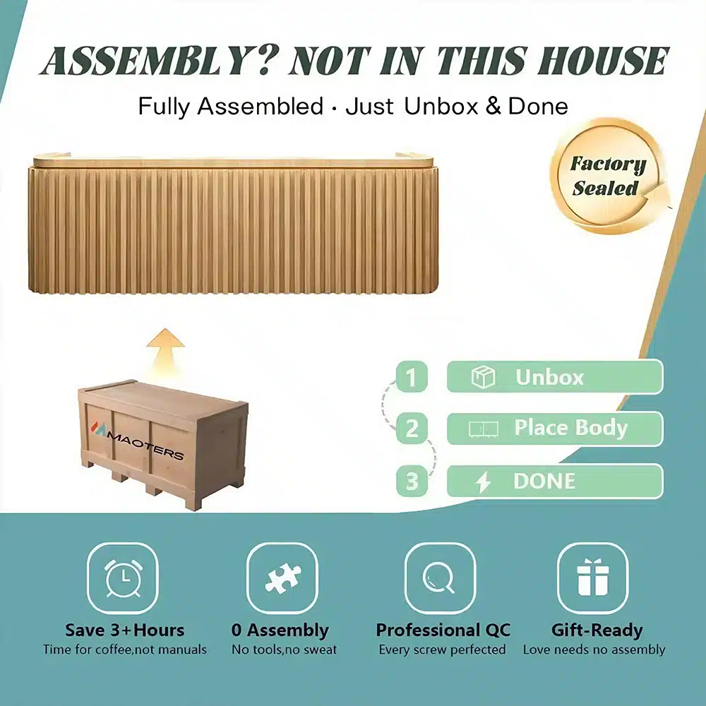 Minimalist Reception Desk - Office Front Desk