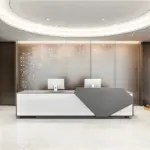 Simple & Modern Reception Desk