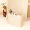 Front Desk Reception Counter for Cashier, Milk Tea & Nail Salons - Customizable Designs