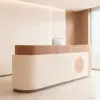 Luxury Cream Reception Desk -  Dance Studio & Boutique Counter