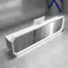 Sleek Stainless Steel Reception Desk - Enhance Your Space