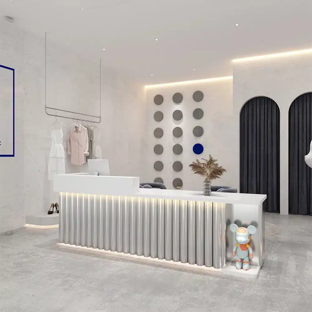 Stainless Steel Bar Checkout Counter - Maoters