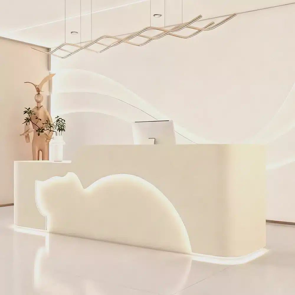 Luxury Cream Boutique Counter - Dessert ShopDesk